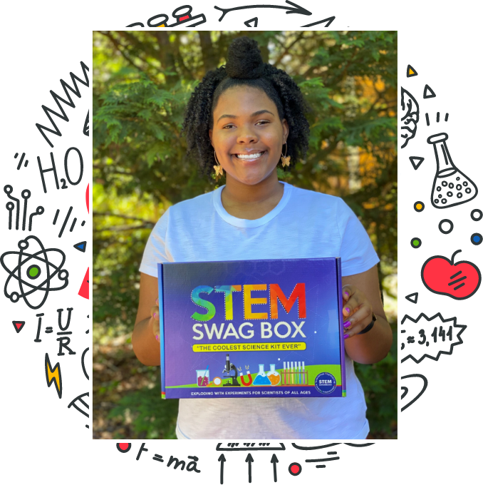 STEM Swag Box Temple Lester STEM Advocate STEM Girl Swag